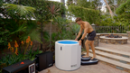 Cold Plunge Barrel with Inflatable Steps